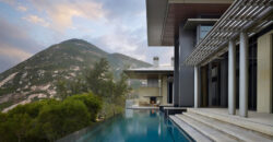 Rocky hillside overlooking the South China Sea,